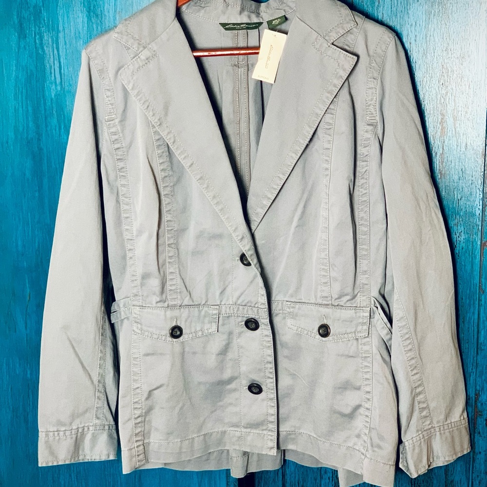 Eddie Bauer Grey Lightweight Jacket